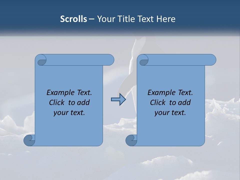 Single Sunrise Sea PowerPoint Template