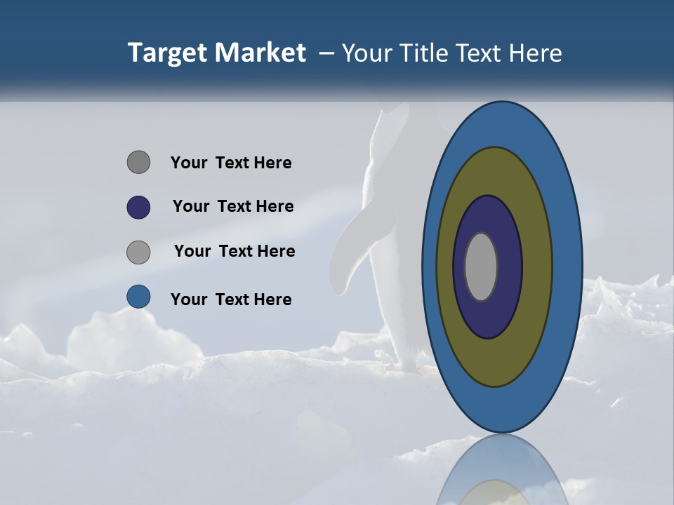 Single Sunrise Sea PowerPoint Template