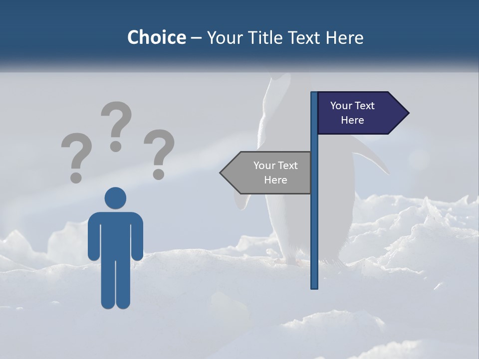 Single Sunrise Sea PowerPoint Template