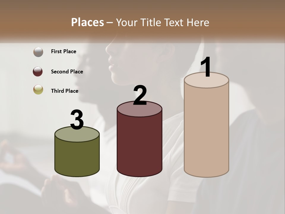 Pensioner Daughter Water PowerPoint Template