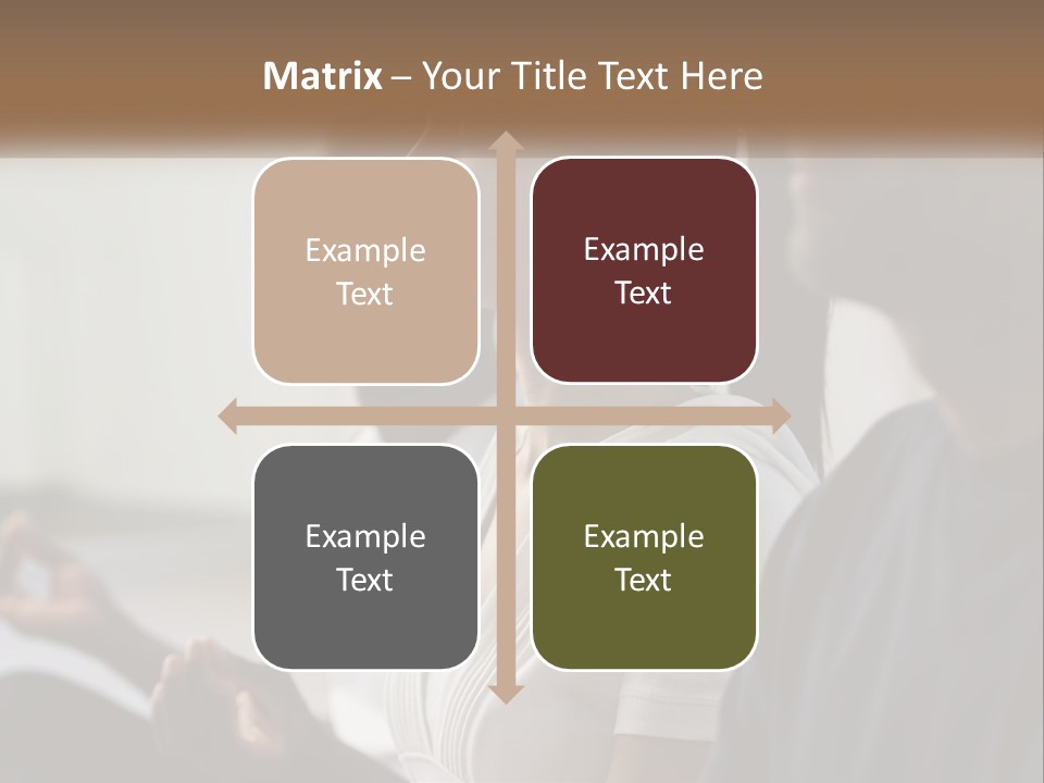 Pensioner Daughter Water PowerPoint Template