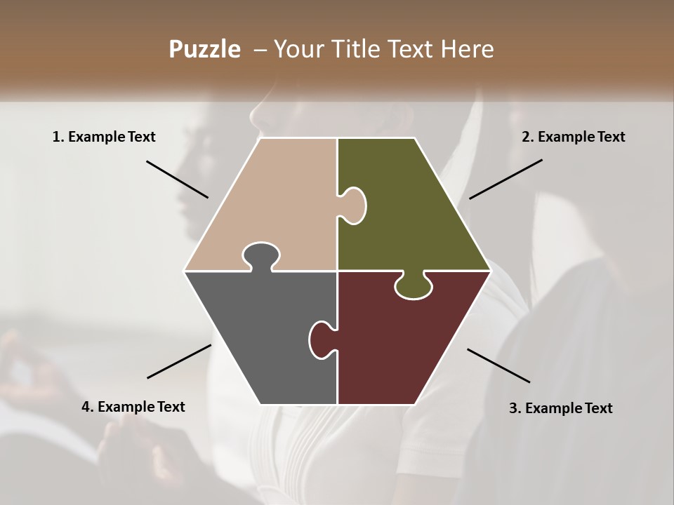 Pensioner Daughter Water PowerPoint Template