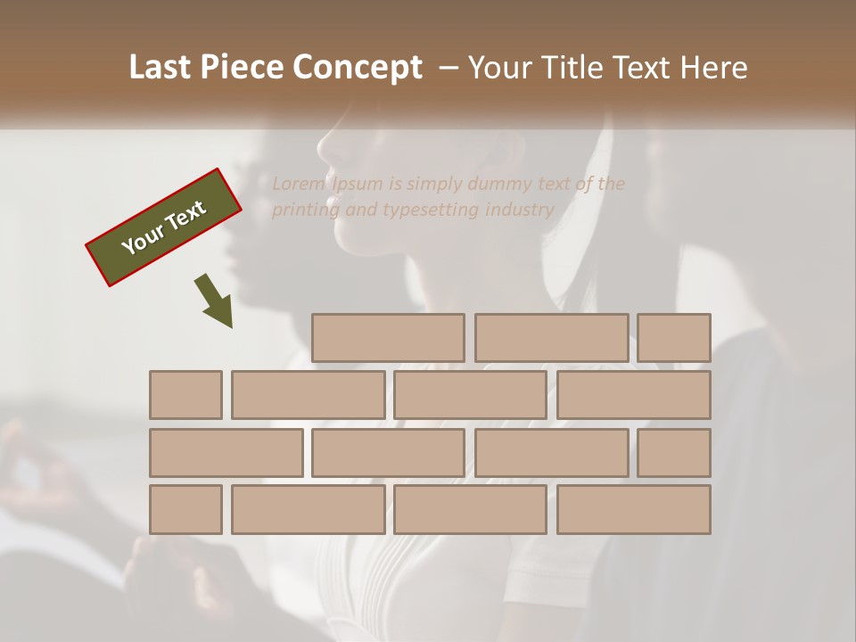 Pensioner Daughter Water PowerPoint Template