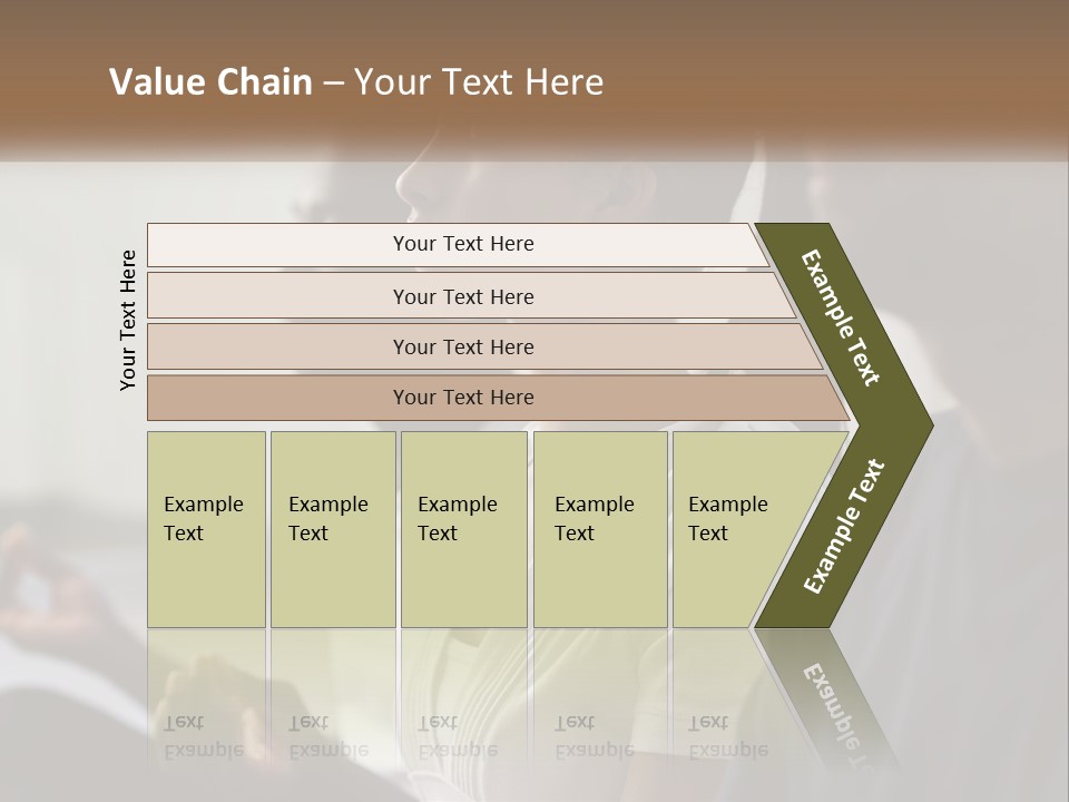 Pensioner Daughter Water PowerPoint Template