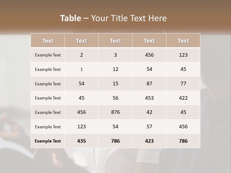 Pensioner Daughter Water PowerPoint Template