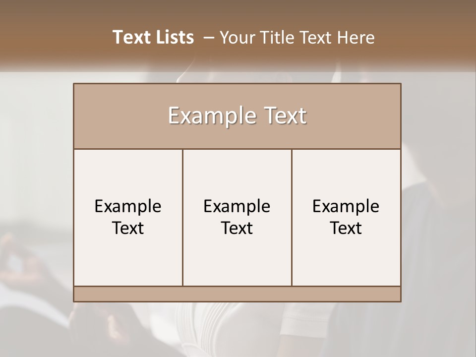 Pensioner Daughter Water PowerPoint Template