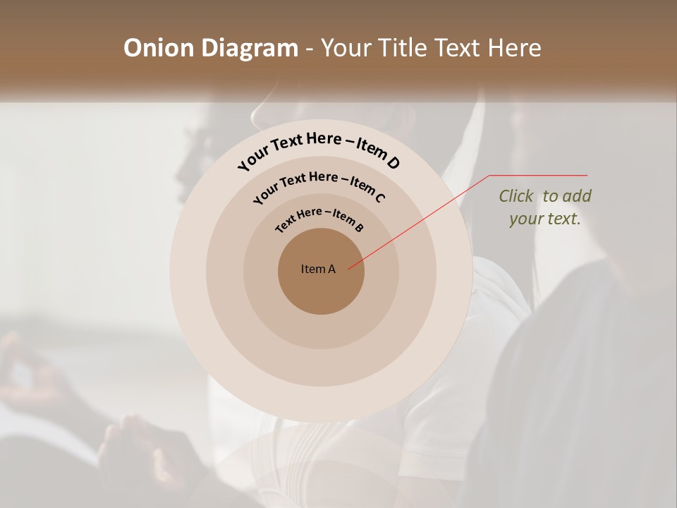 Pensioner Daughter Water PowerPoint Template