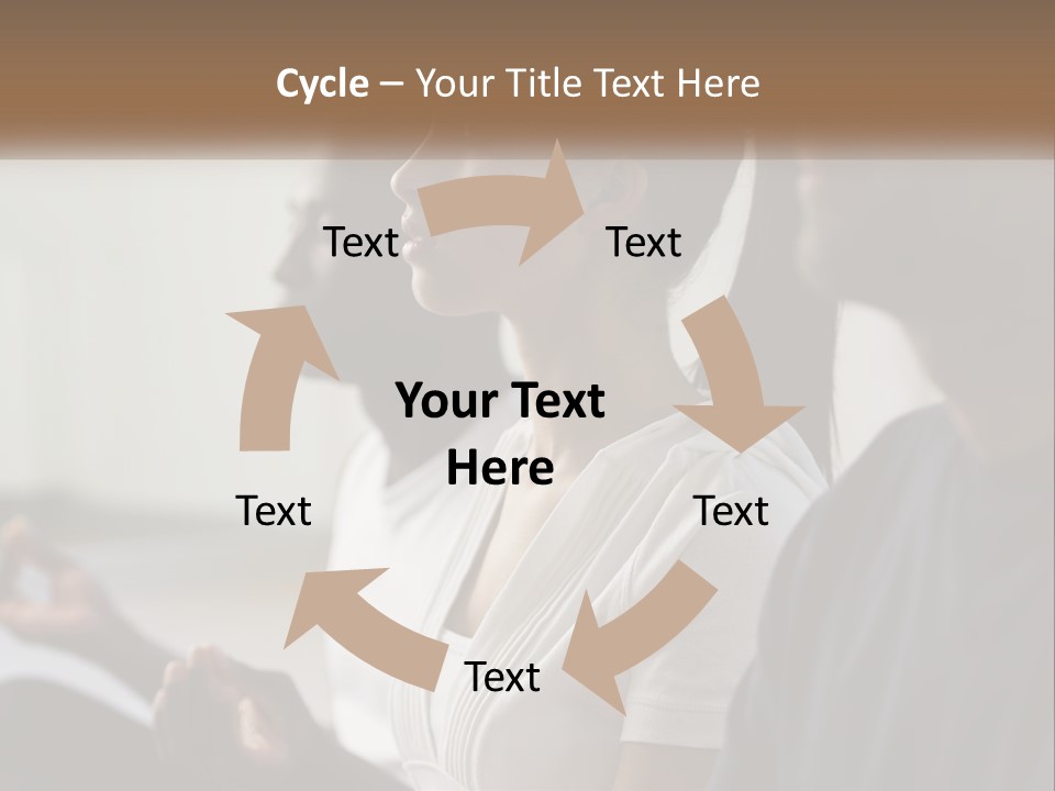 Pensioner Daughter Water PowerPoint Template