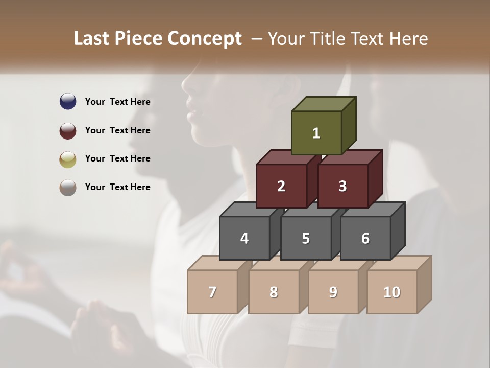 Pensioner Daughter Water PowerPoint Template