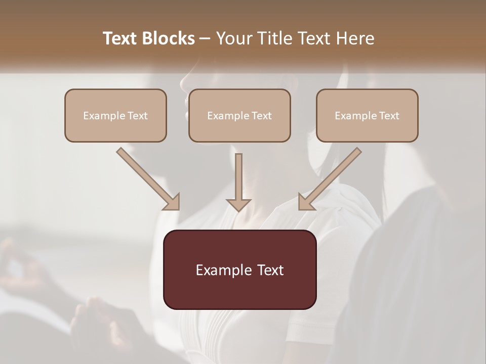 Pensioner Daughter Water PowerPoint Template