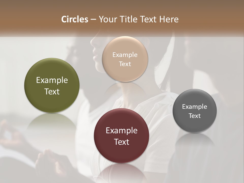 Pensioner Daughter Water PowerPoint Template