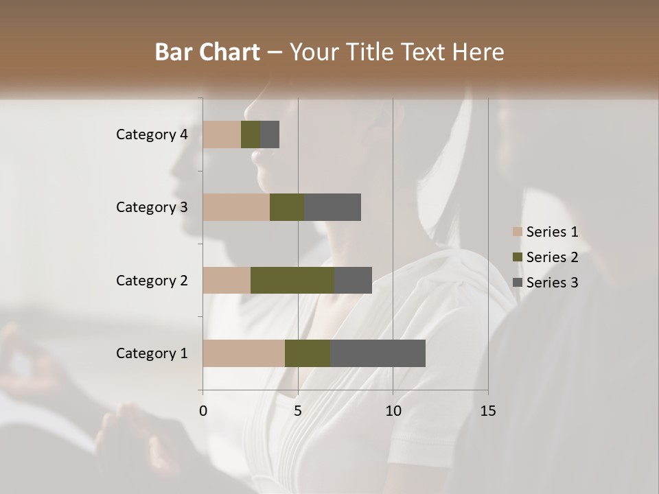 Pensioner Daughter Water PowerPoint Template