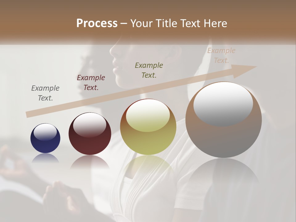 Pensioner Daughter Water PowerPoint Template