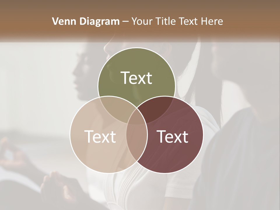 Pensioner Daughter Water PowerPoint Template