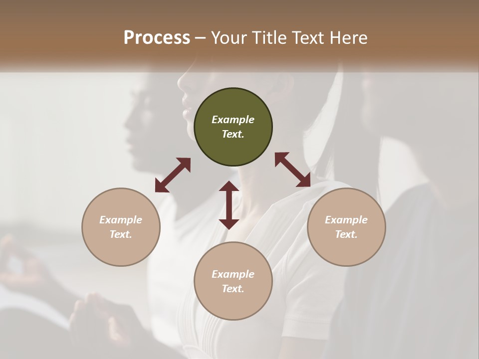 Pensioner Daughter Water PowerPoint Template