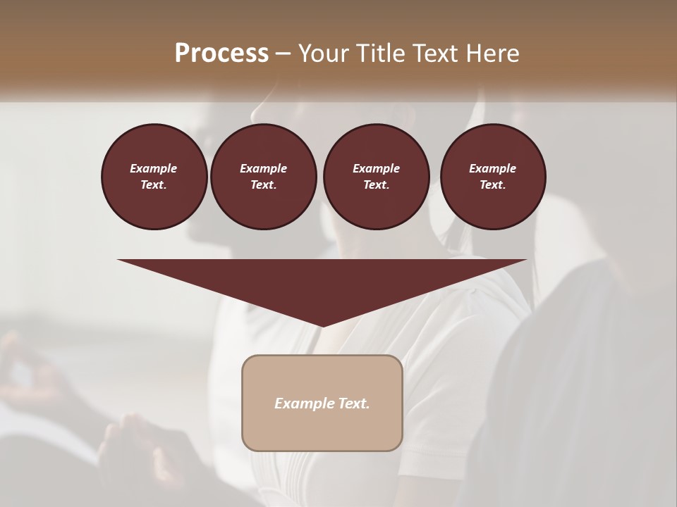 Pensioner Daughter Water PowerPoint Template