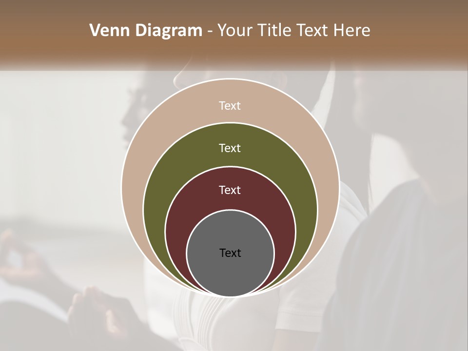 Pensioner Daughter Water PowerPoint Template