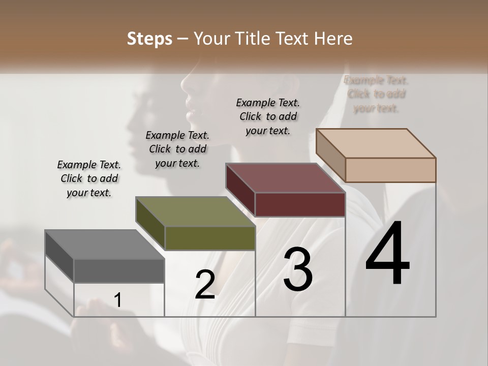 Pensioner Daughter Water PowerPoint Template