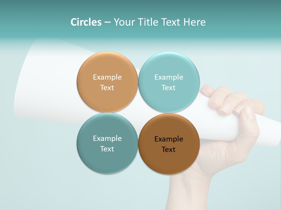 Portrait Daughter Mother PowerPoint Template