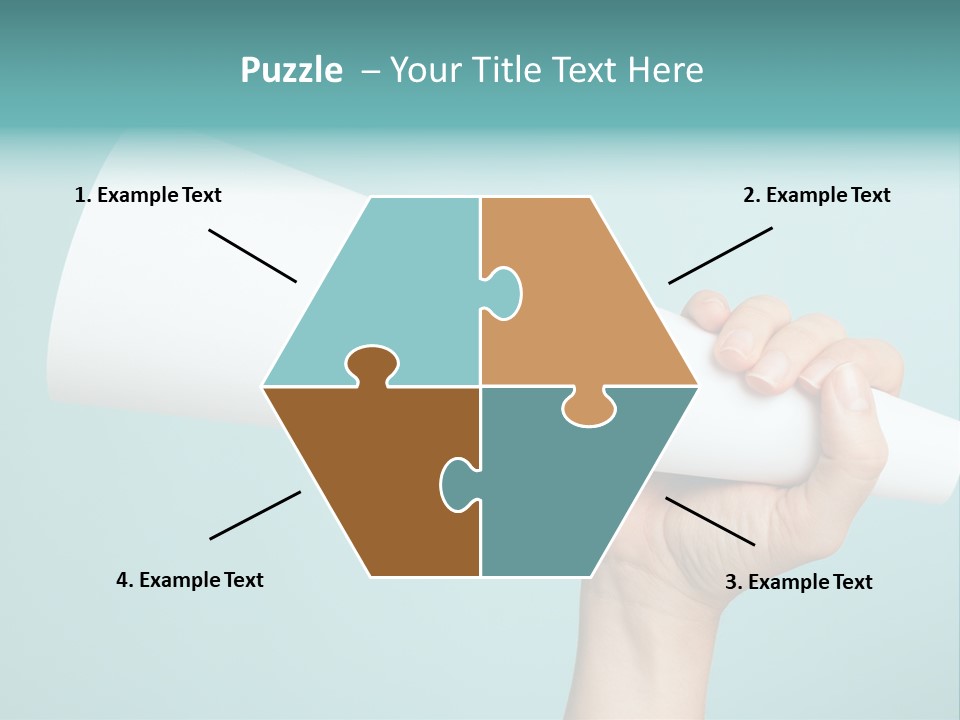 Portrait Daughter Mother PowerPoint Template