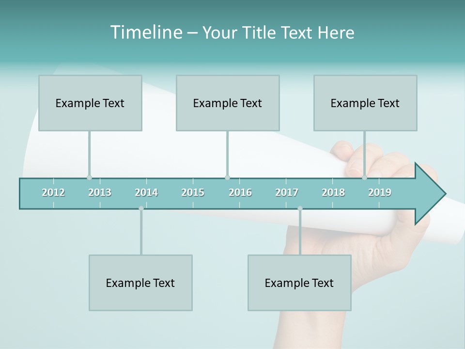 Portrait Daughter Mother PowerPoint Template