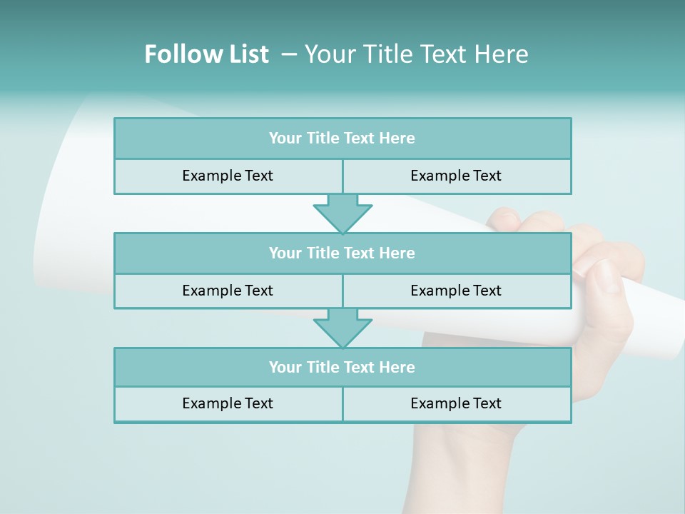 Portrait Daughter Mother PowerPoint Template