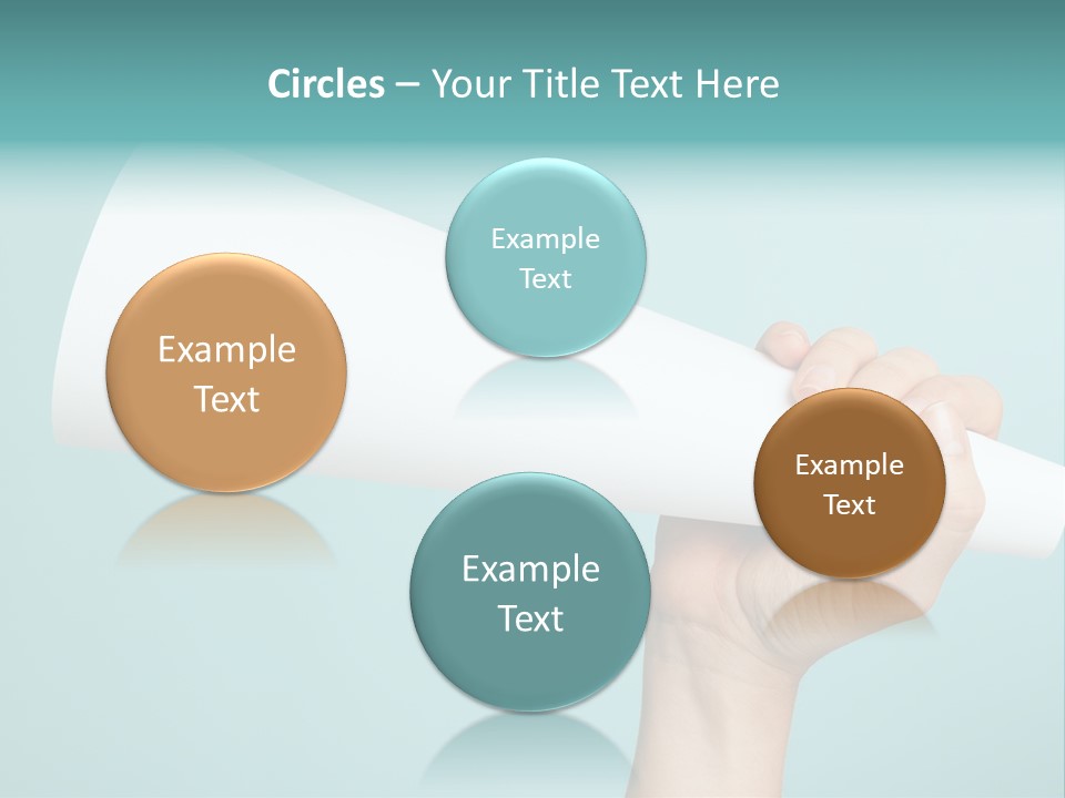 Portrait Daughter Mother PowerPoint Template