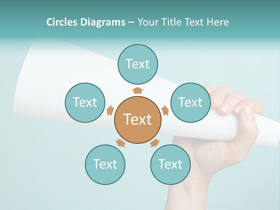 Portrait Daughter Mother PowerPoint Template