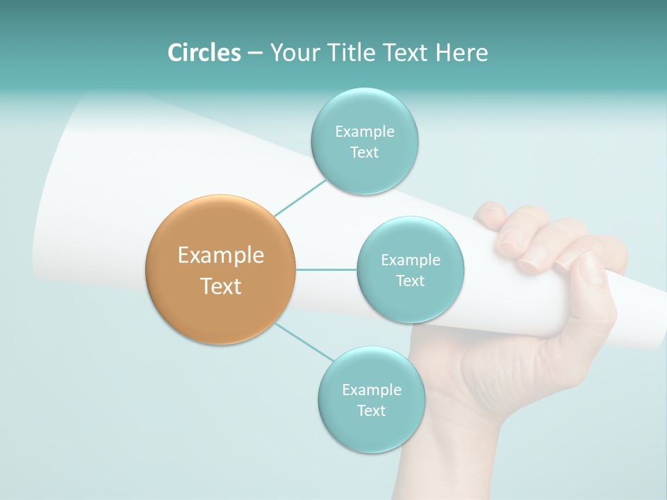 Portrait Daughter Mother PowerPoint Template