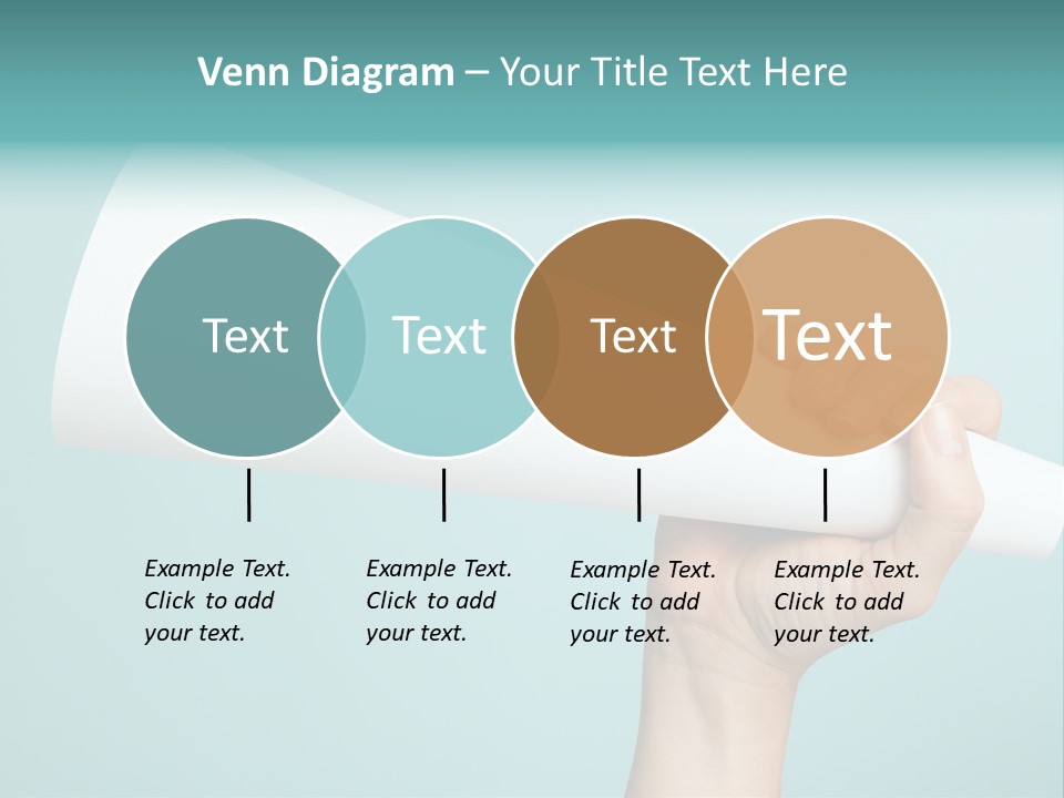 Portrait Daughter Mother PowerPoint Template