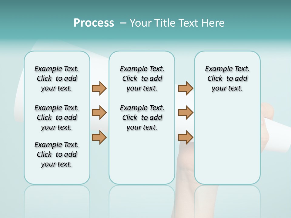 Portrait Daughter Mother PowerPoint Template