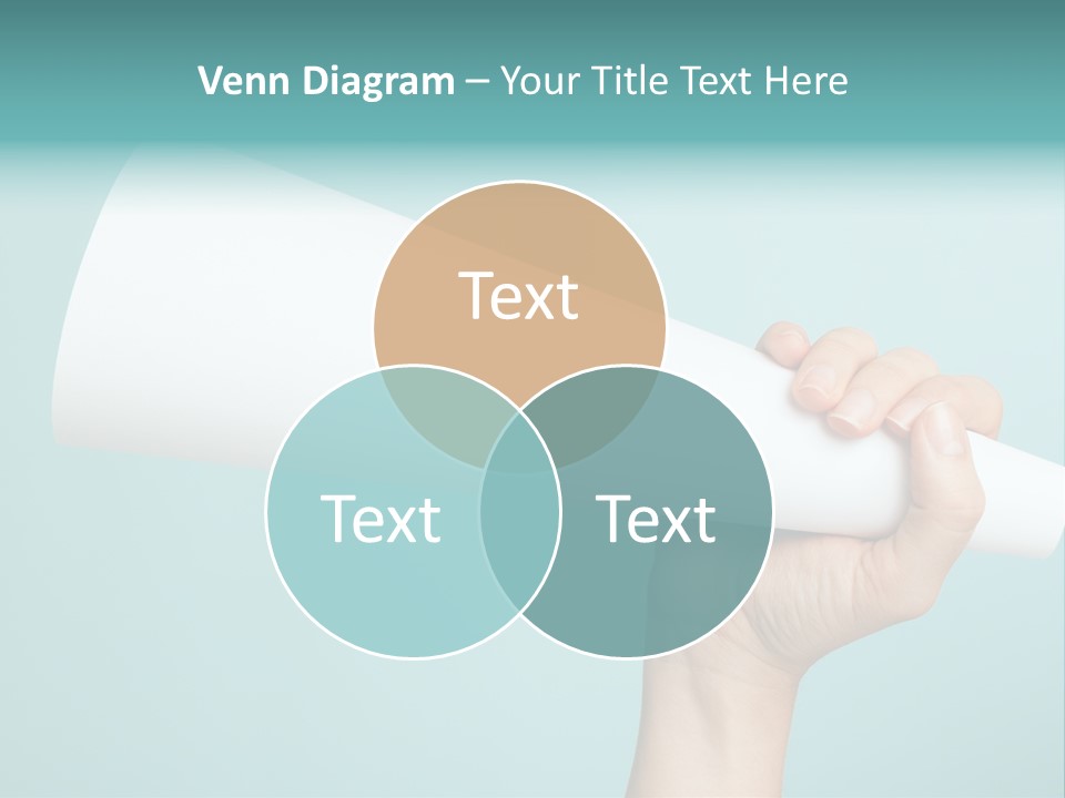 Portrait Daughter Mother PowerPoint Template