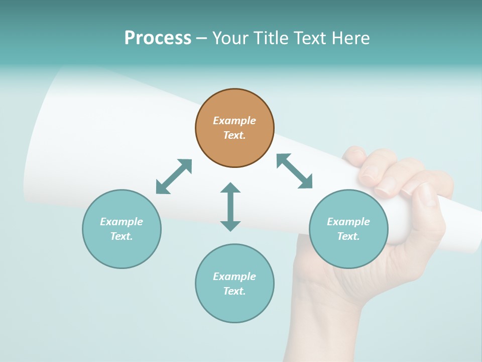 Portrait Daughter Mother PowerPoint Template