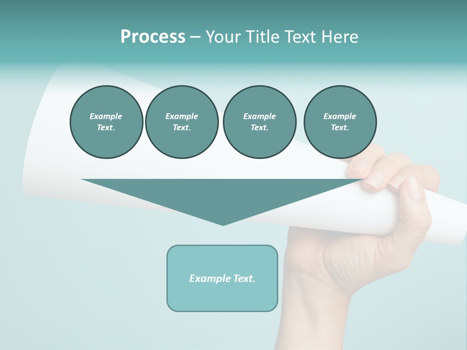 Portrait Daughter Mother PowerPoint Template