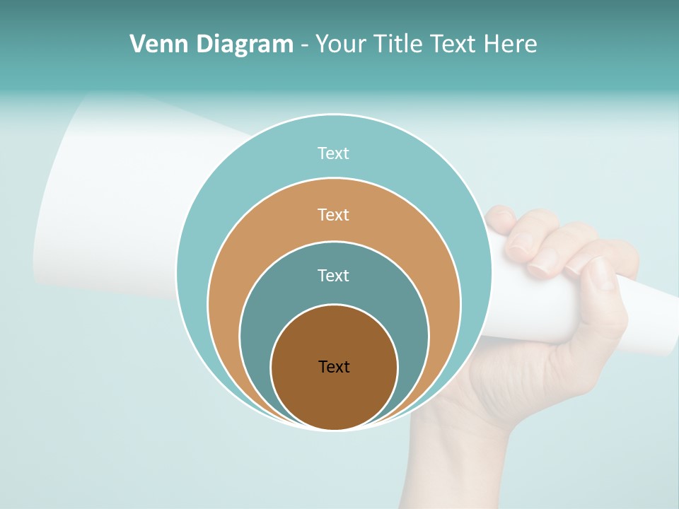 Portrait Daughter Mother PowerPoint Template