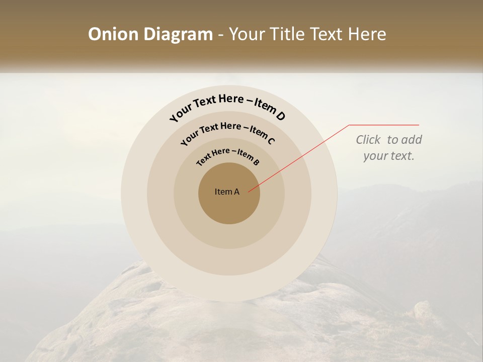 Sunset Sea Standing PowerPoint Template