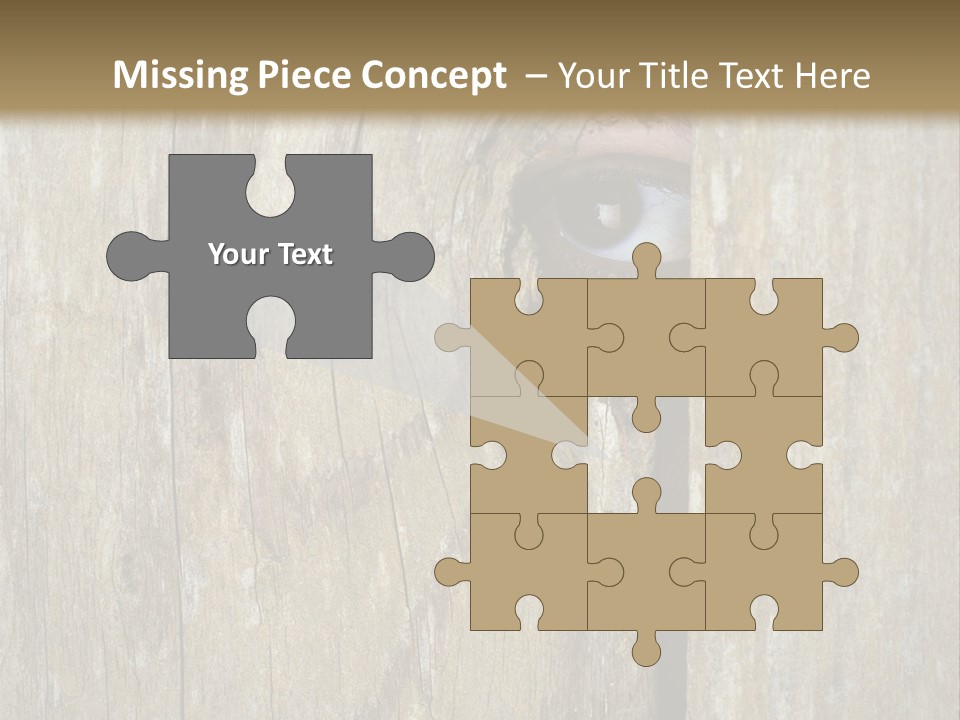 White Sad Single PowerPoint Template