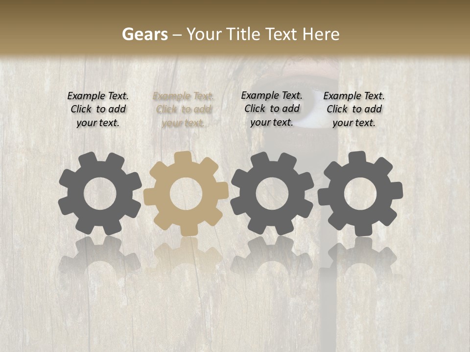 White Sad Single PowerPoint Template