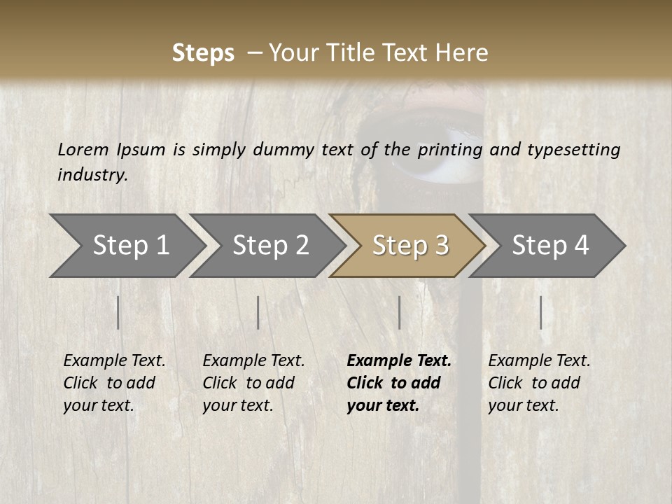 White Sad Single PowerPoint Template