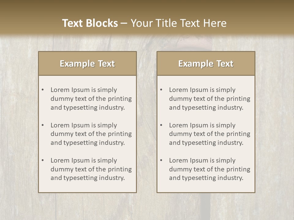 White Sad Single PowerPoint Template