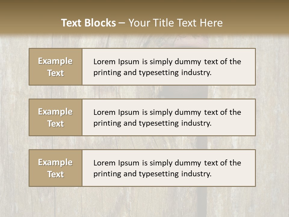 White Sad Single PowerPoint Template