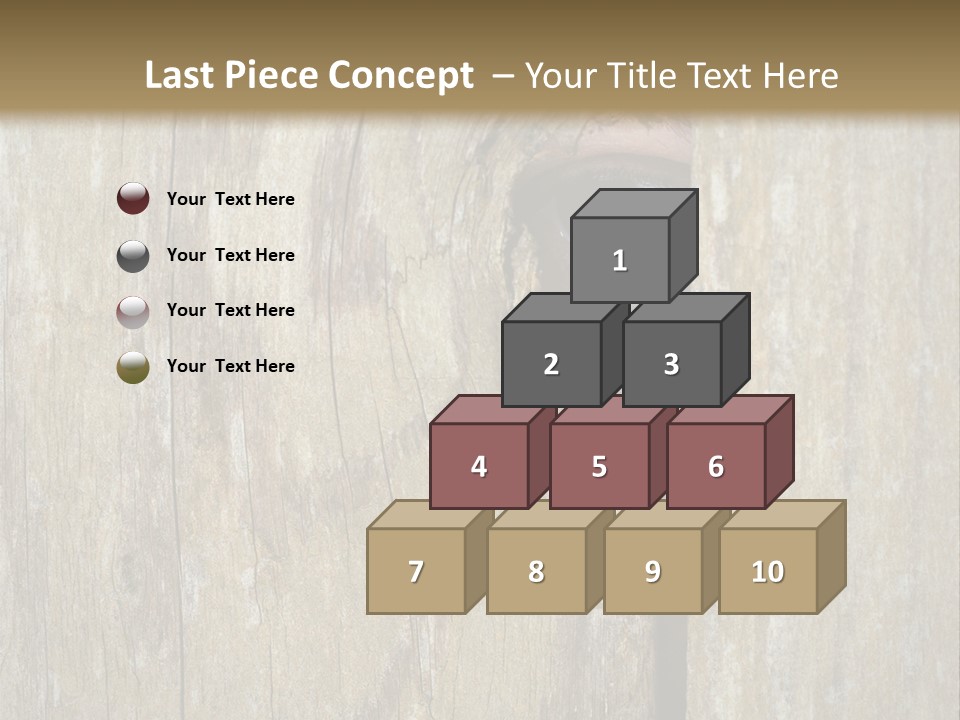 White Sad Single PowerPoint Template