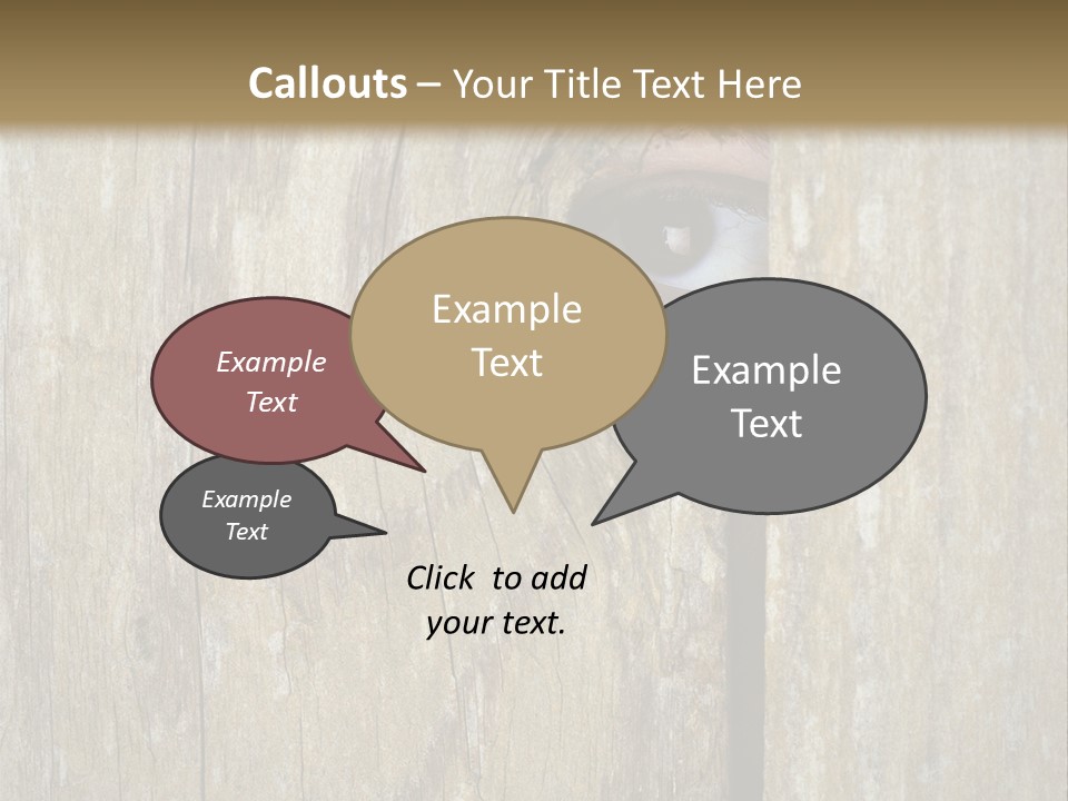 White Sad Single PowerPoint Template