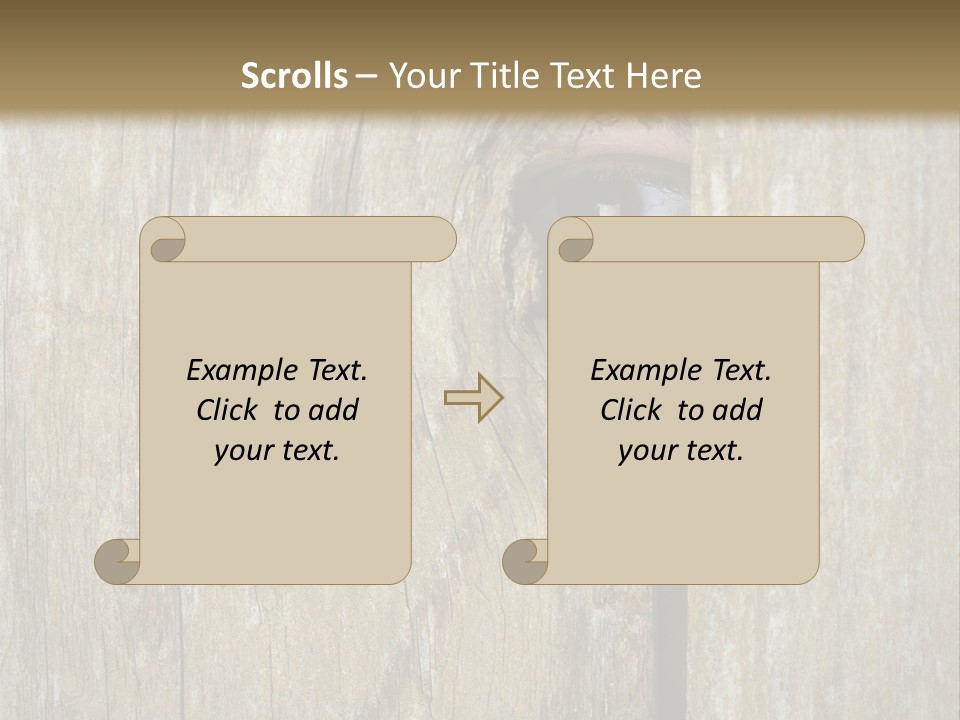 White Sad Single PowerPoint Template