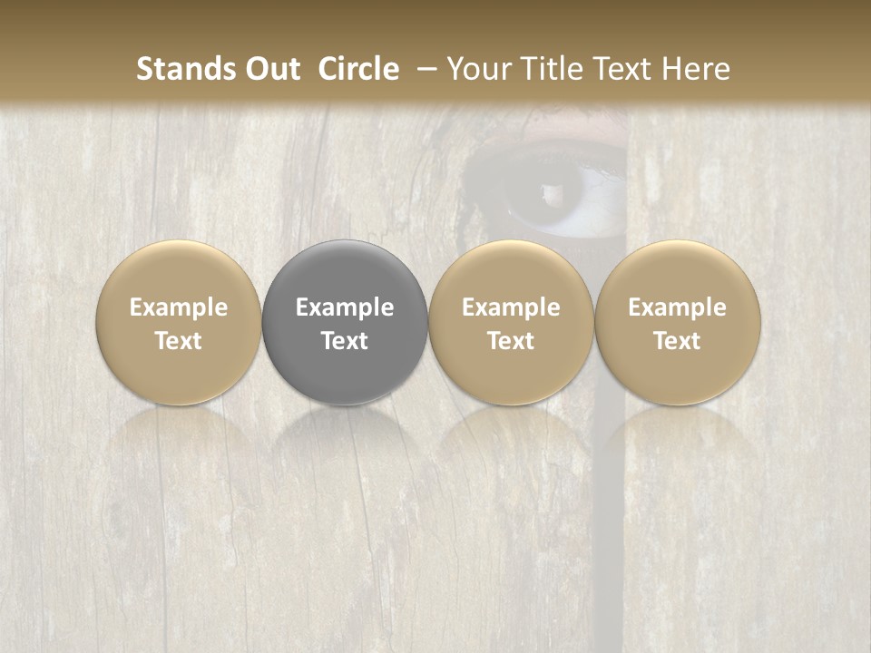 White Sad Single PowerPoint Template