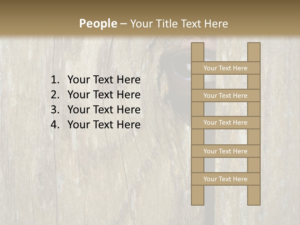 White Sad Single PowerPoint Template