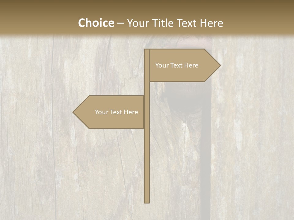 White Sad Single PowerPoint Template