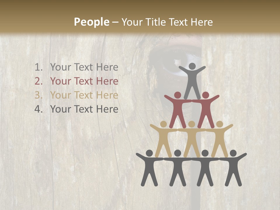 White Sad Single PowerPoint Template