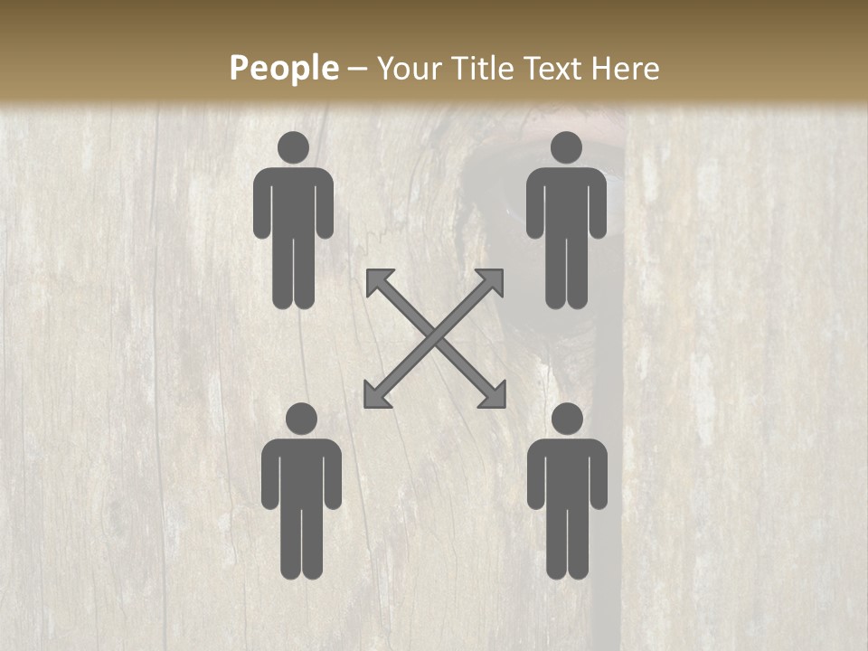 White Sad Single PowerPoint Template