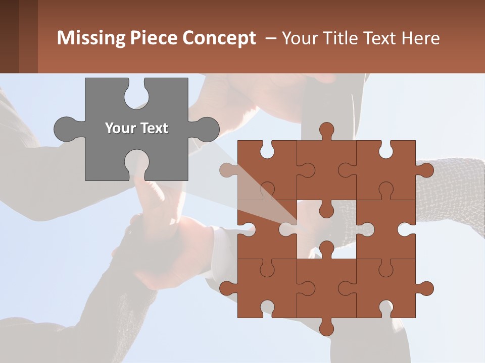 Sad Parent Sand PowerPoint Template